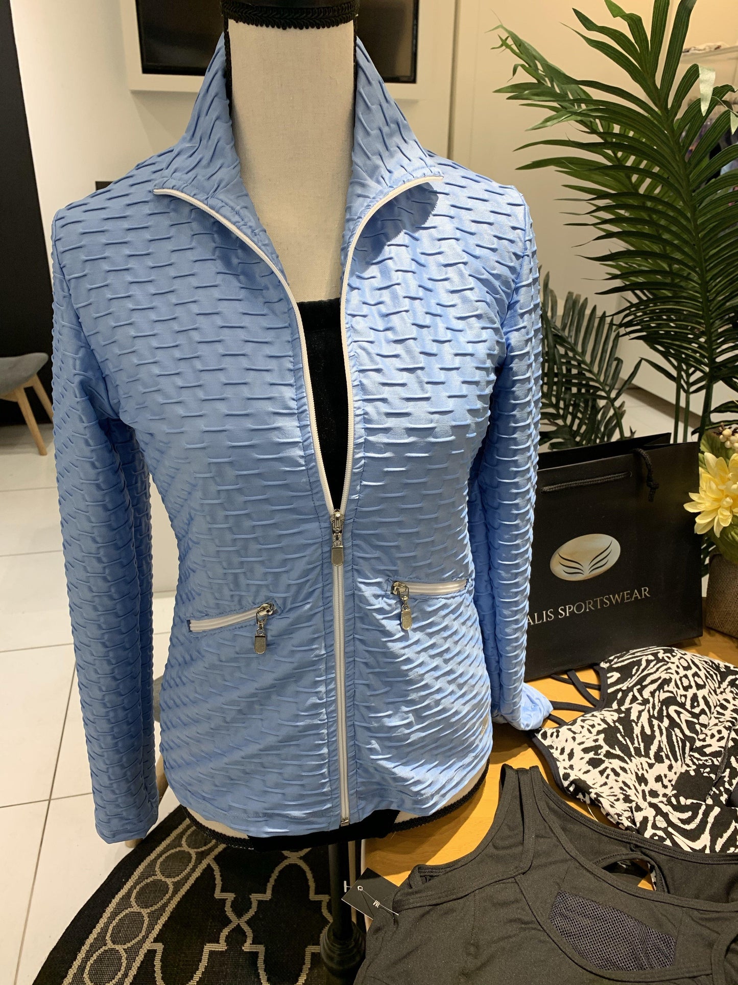 Zipper Fitness Jacket - Shop Alis Sportswear